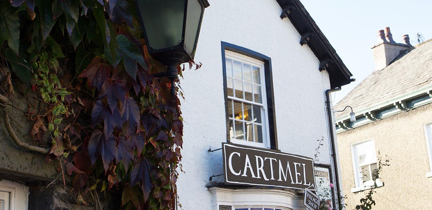 Cartmel Village Shop Banner