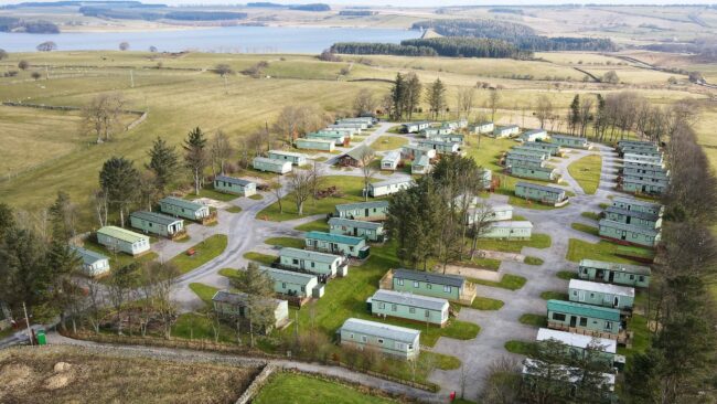 Aerial Shot of Village Green