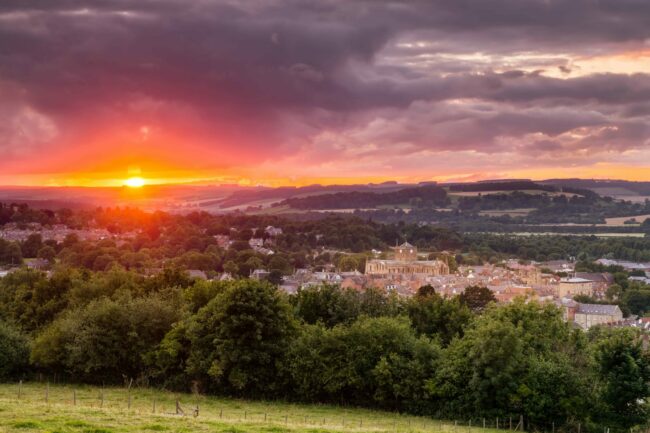 Hexham Sunset